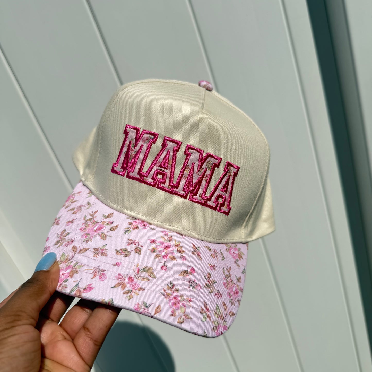 Mama Floral Hat
