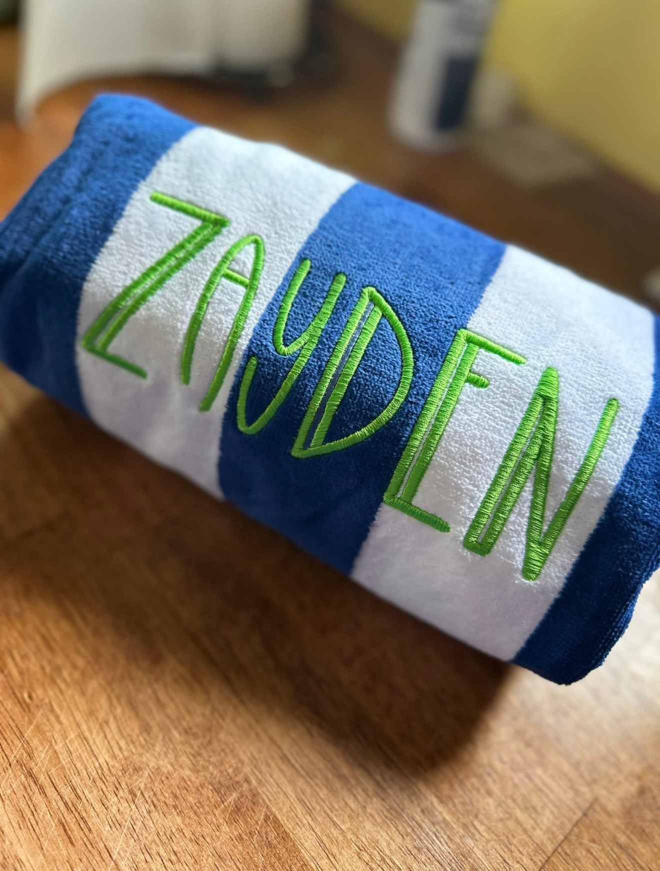Personalized Beach Towels